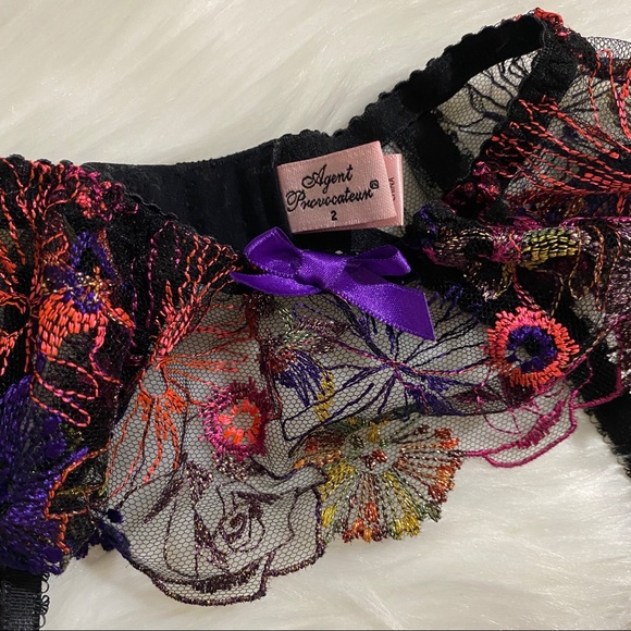 Agent Provocateur Zuri Black Suspender AP2 Small - Picture 7 of 8